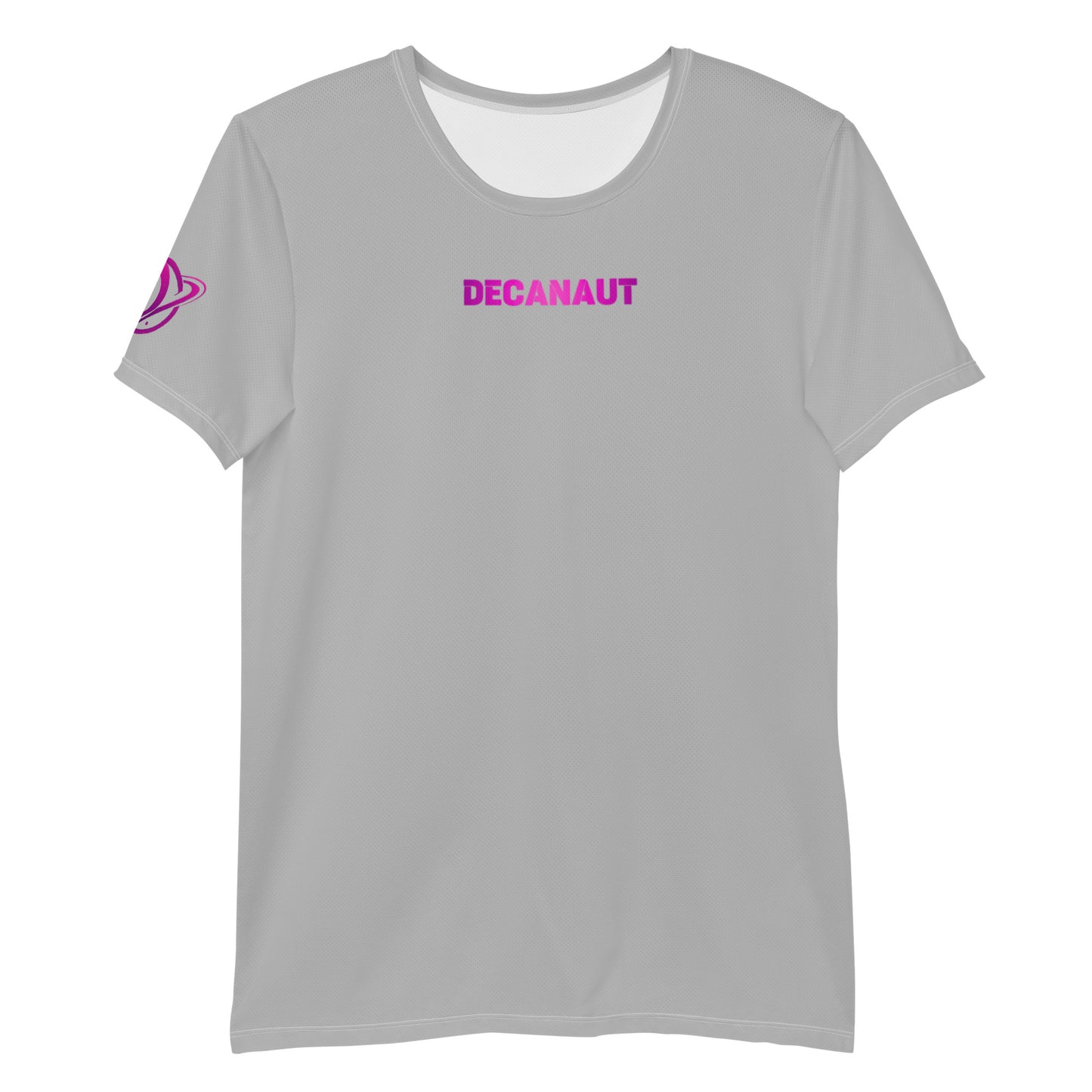 Grey Mesh Fitted Training Top