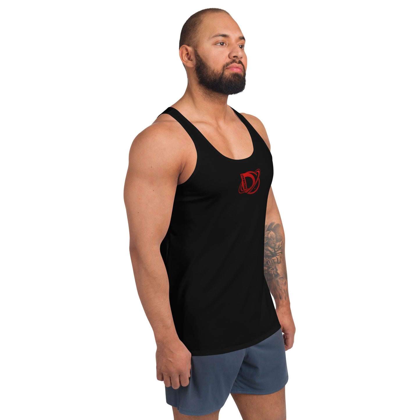 Black Muscle Vest