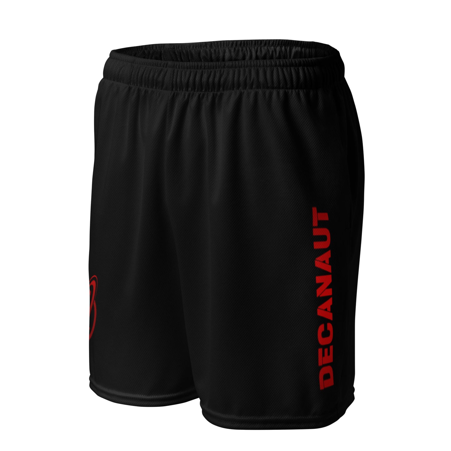 Black Mesh Shorts