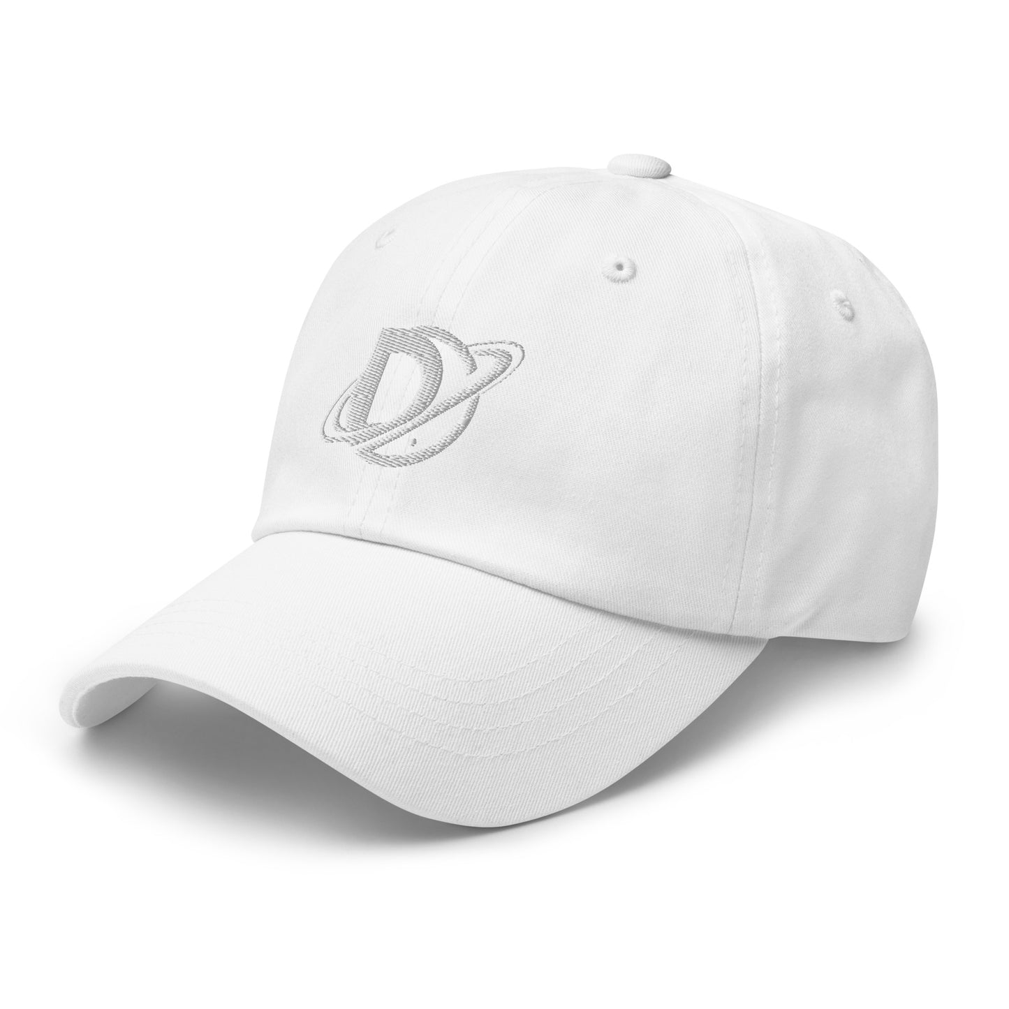 White Decanaut Baseball Cap