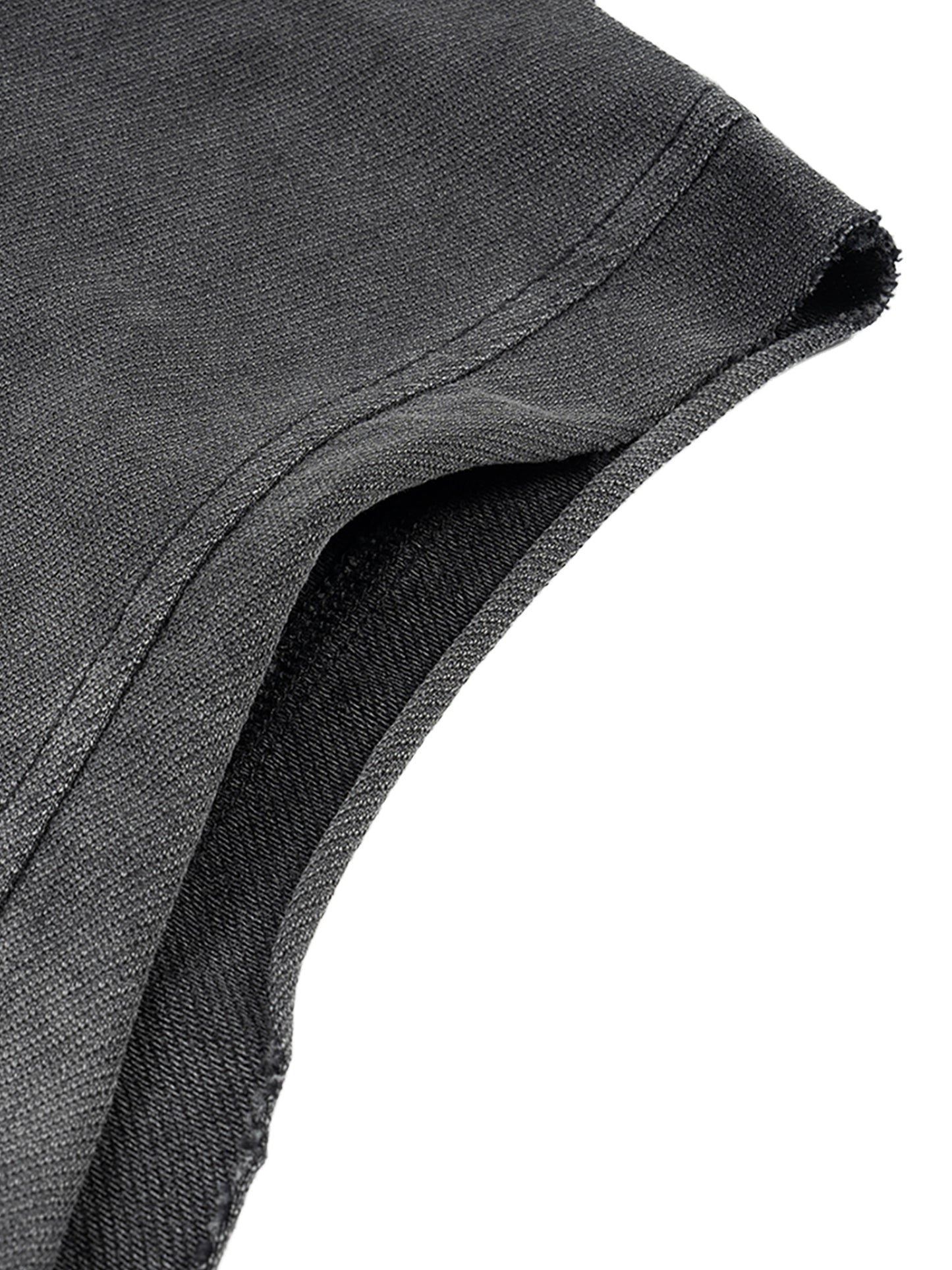 Washed Zip-Up Hooded Tank Top
