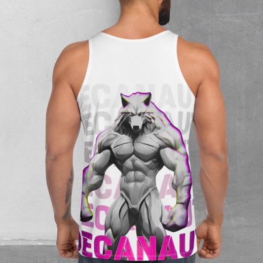 Legacy Grey Wolf Muscle Vest (White)