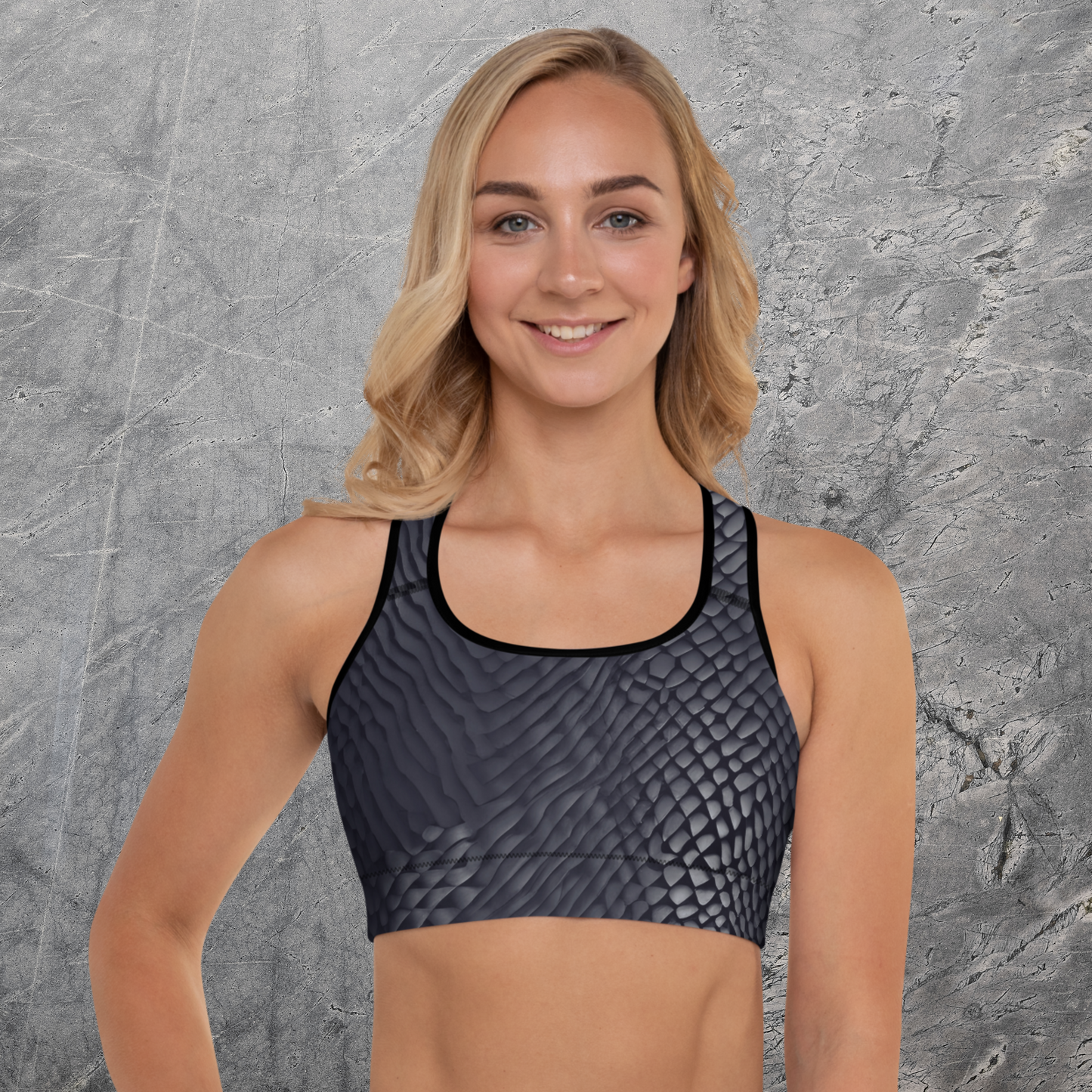 Carbon Padded Sports Bra