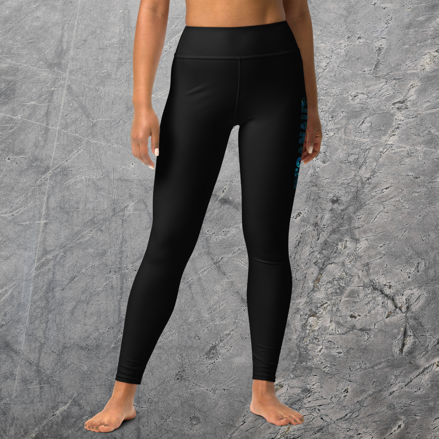 Black & Shimmer Leggings