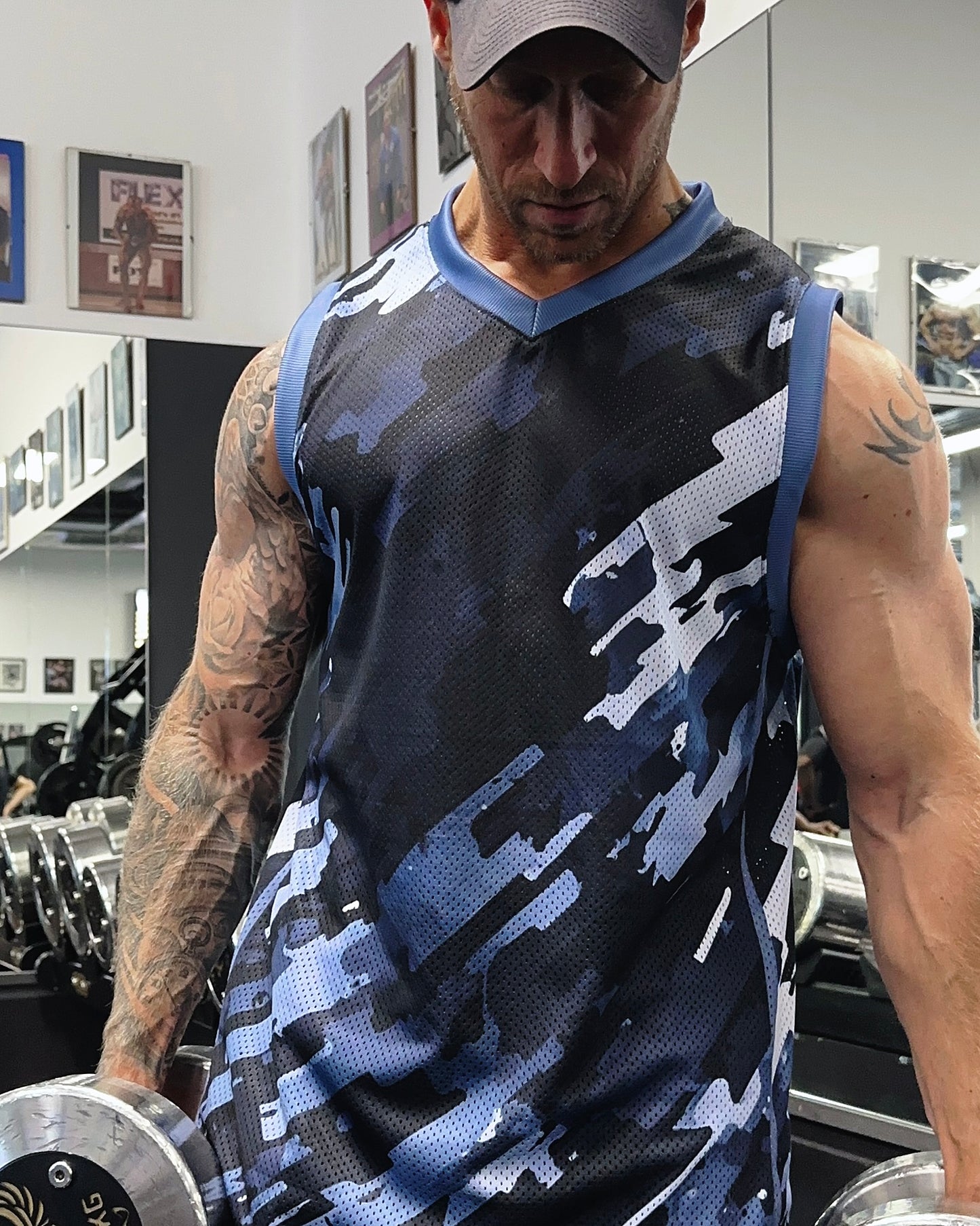 Digital Camo Basketball Jersey