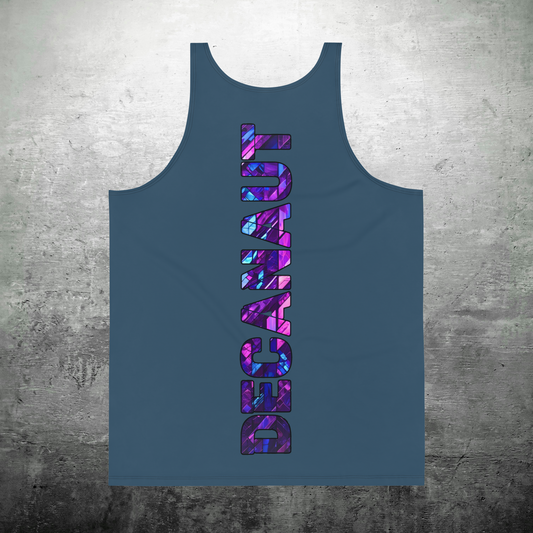 Mosaic Gun Metal Muscle Vest