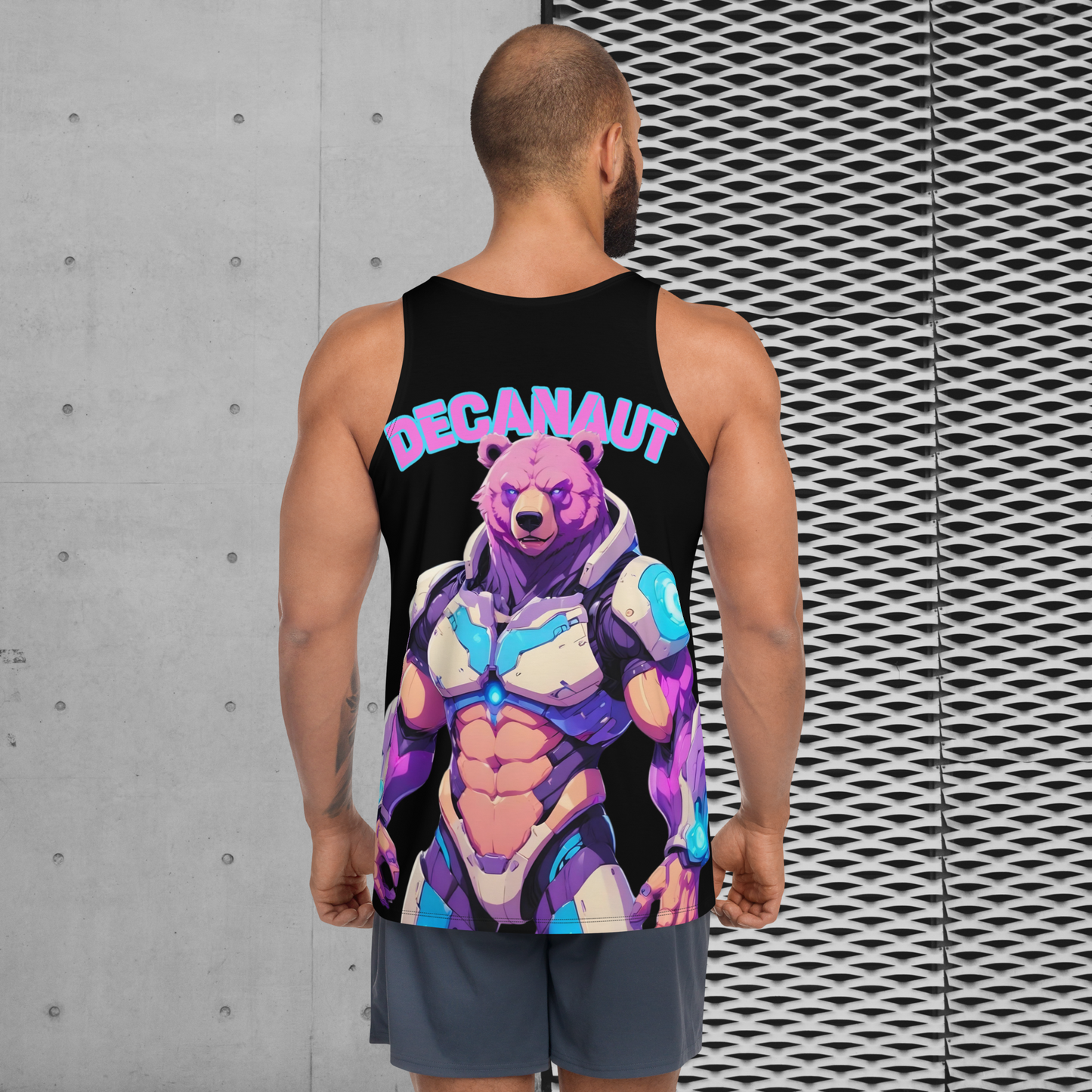 Bionic Bear Muscle Vest (Black)