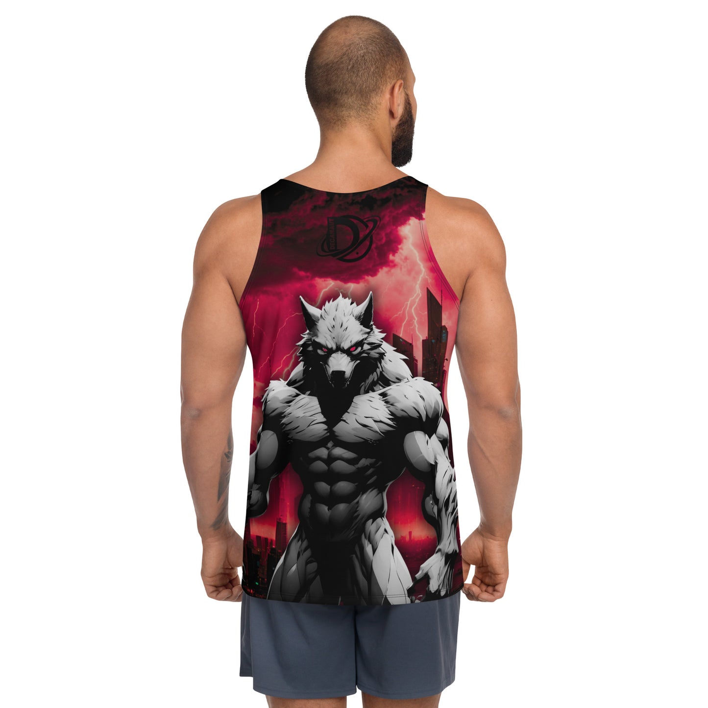 Red Sigma Wolf Muscle Vest