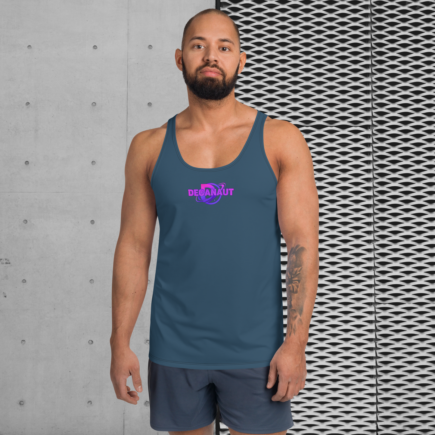 Bionic Bear Muscle Vest (Midnight Blue)