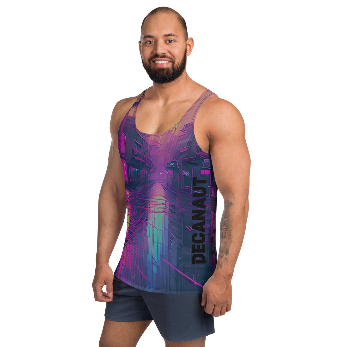 Cyberpunk Wolf Muscle Vest