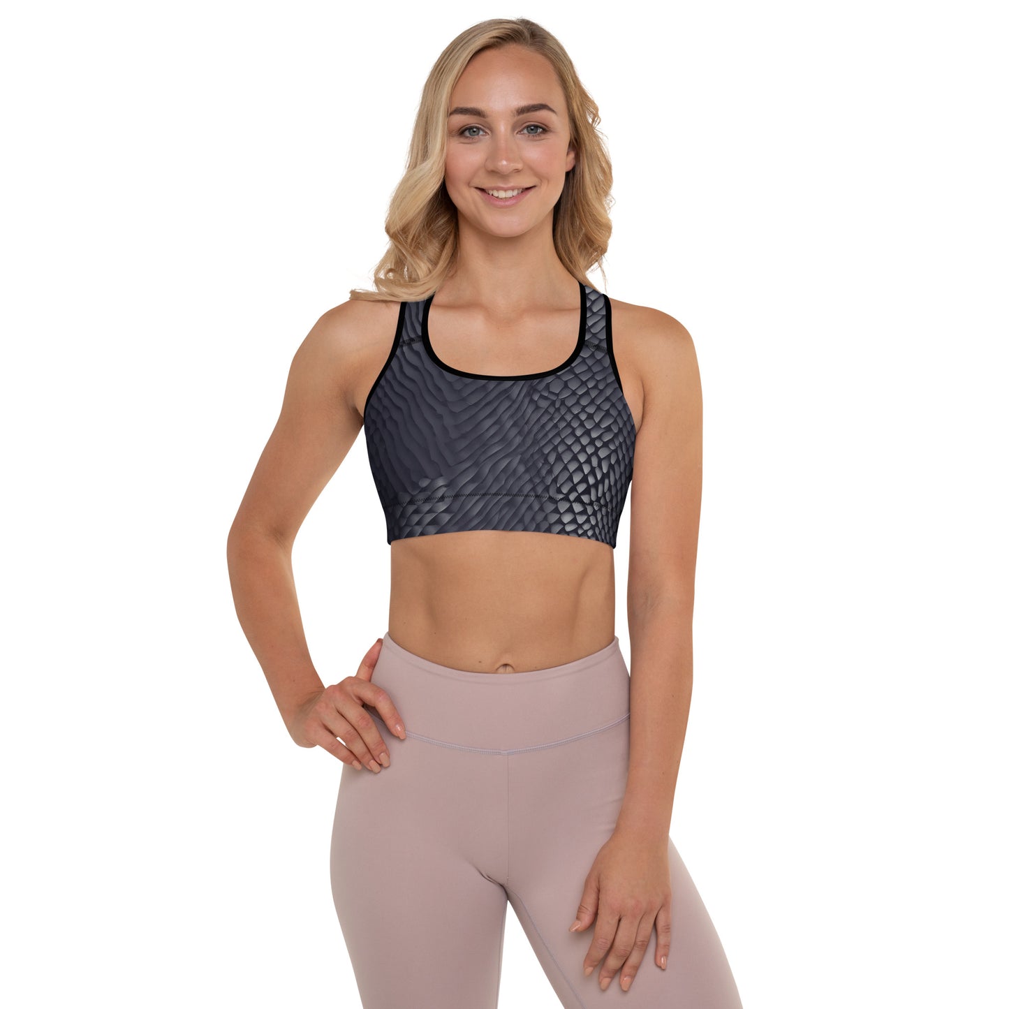 Carbon Padded Sports Bra