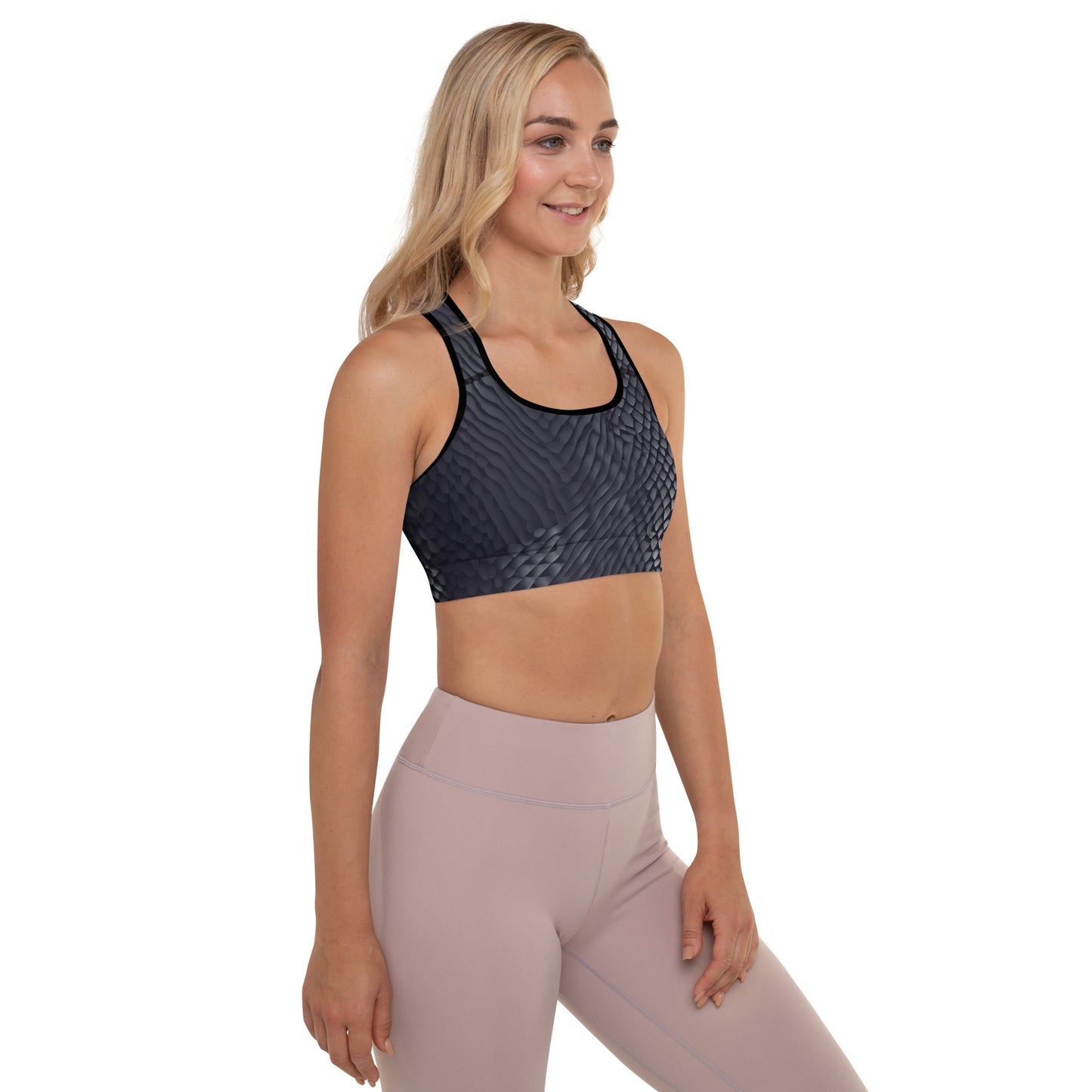 Carbon Padded Sports Bra