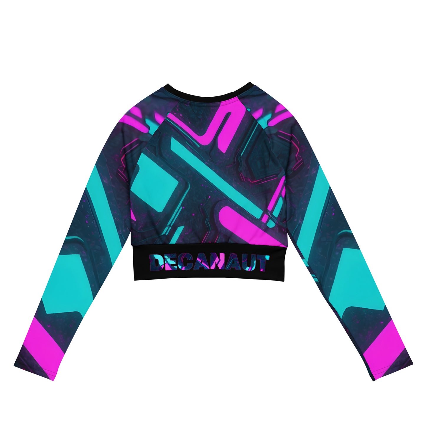 Neon Long Sleeved Crop Top