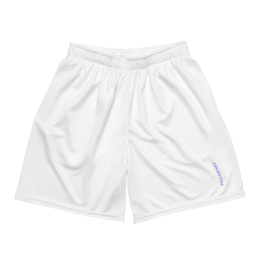 White Mesh Shorts