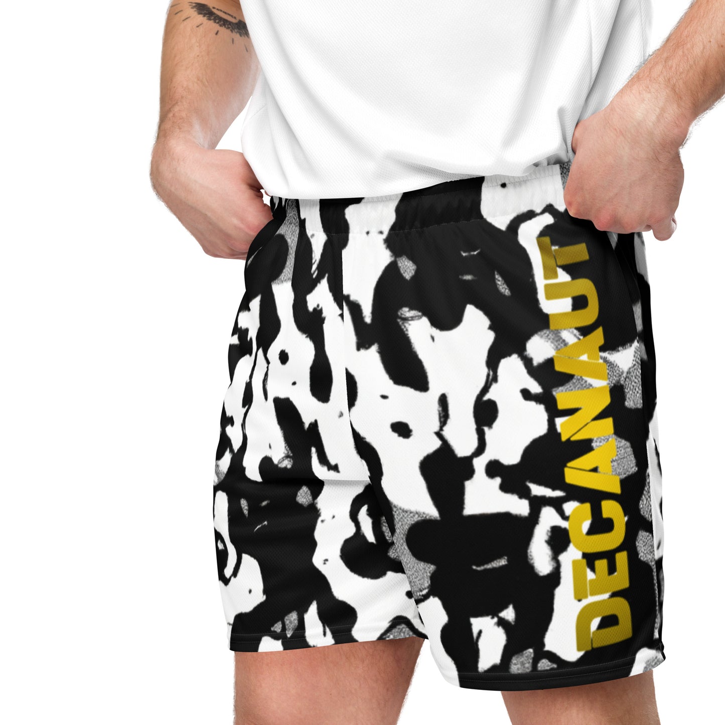 Snow Camo Mesh Shorts