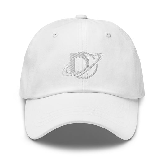 White Decanaut Baseball Cap