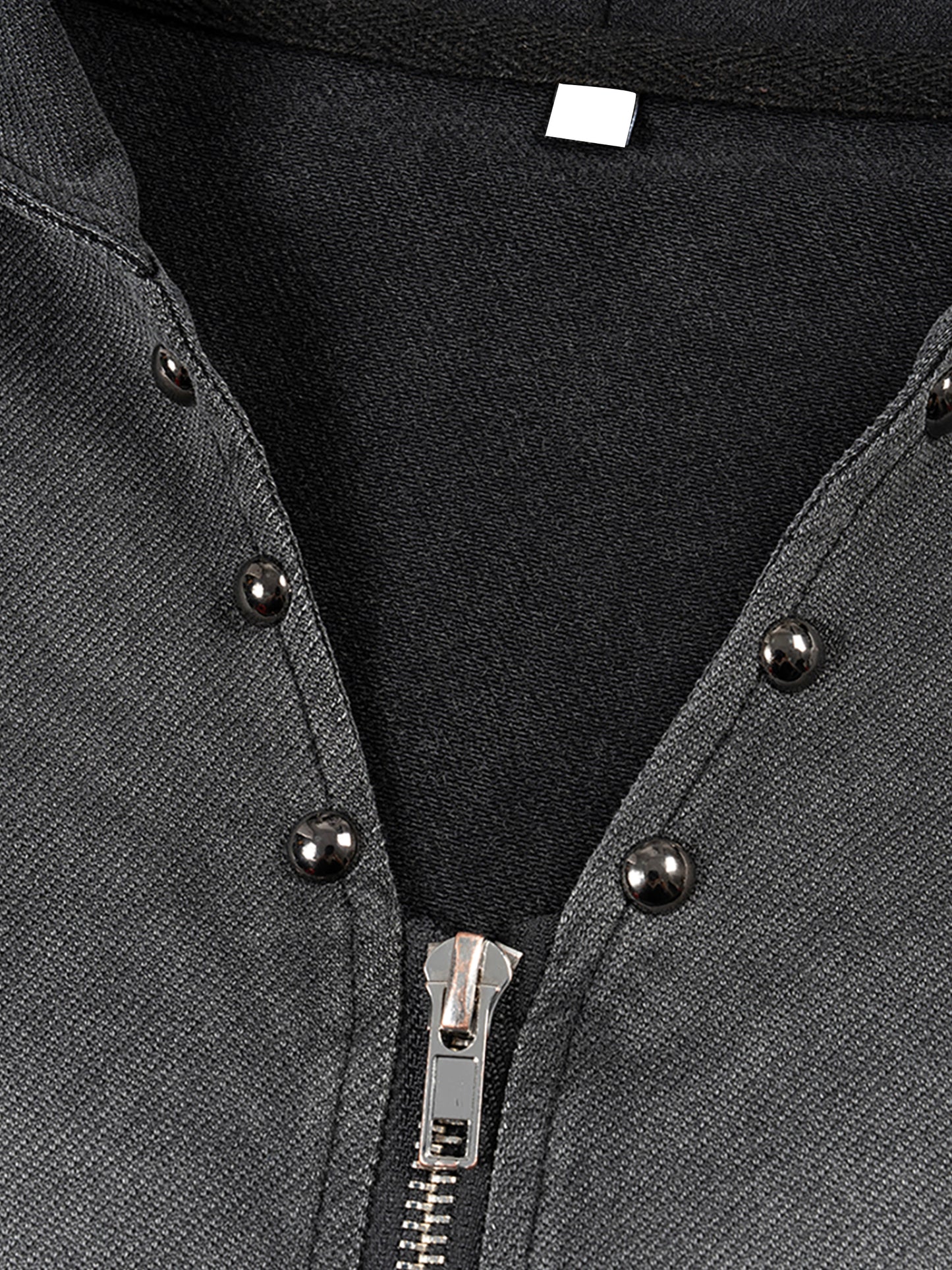 Washed Zip-Up Hooded Tank Top