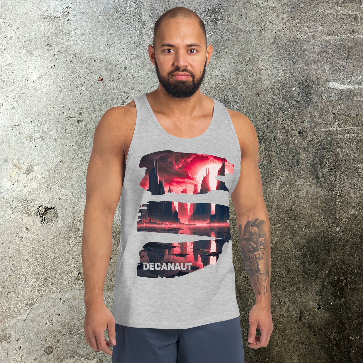 Crimson Storm Tank Top