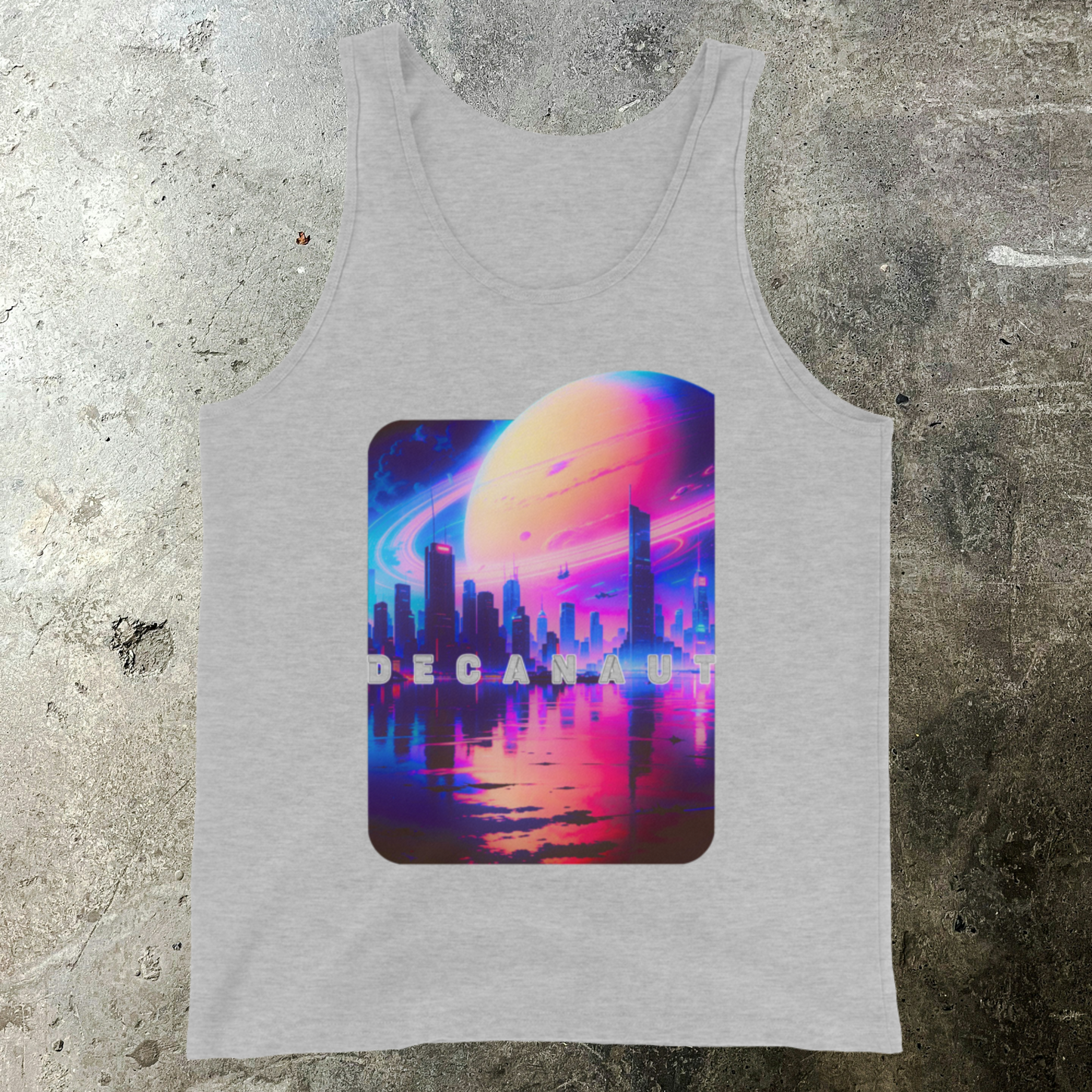 Retro Saturn Tank Top