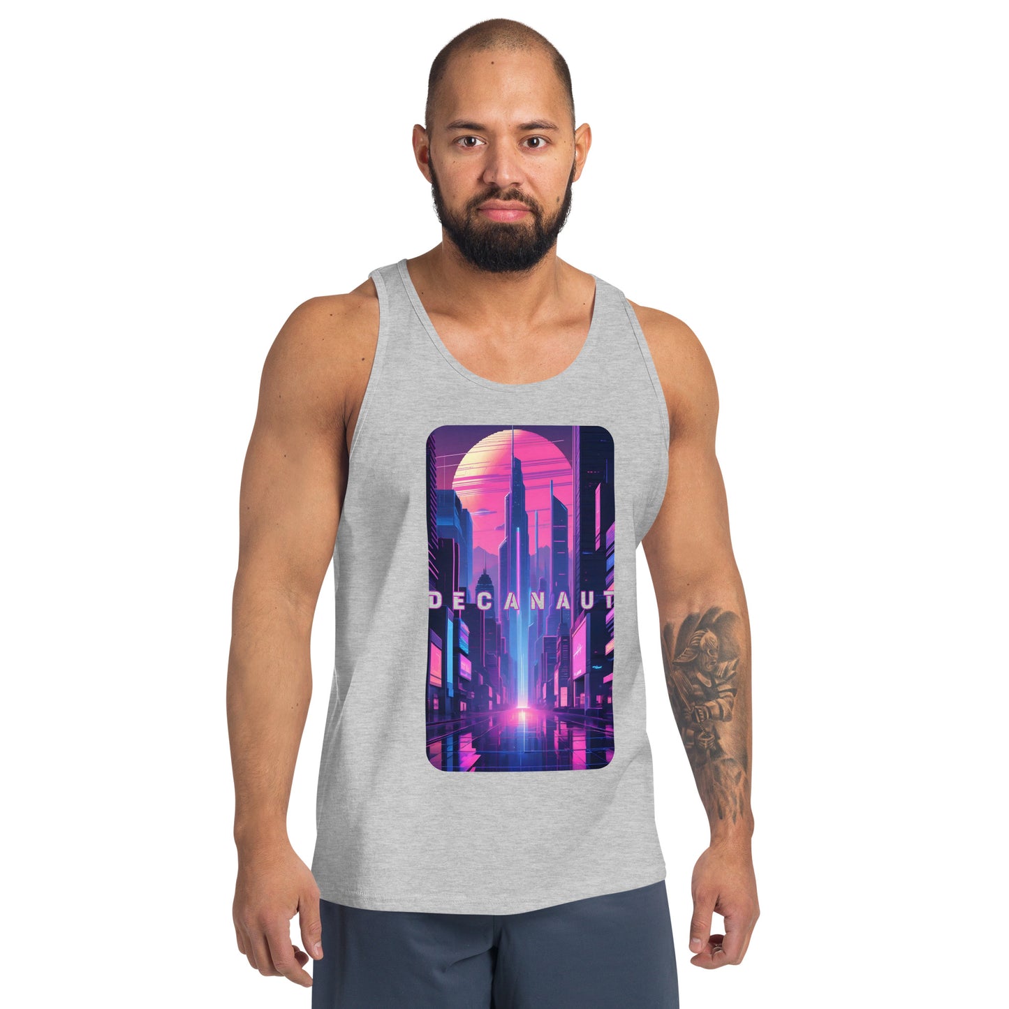 Synthwave City Tank Top