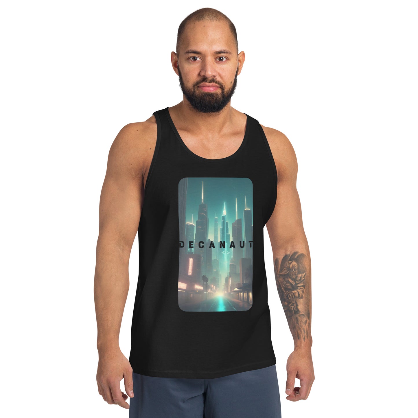 Midnight LA Full Scene Tank Top