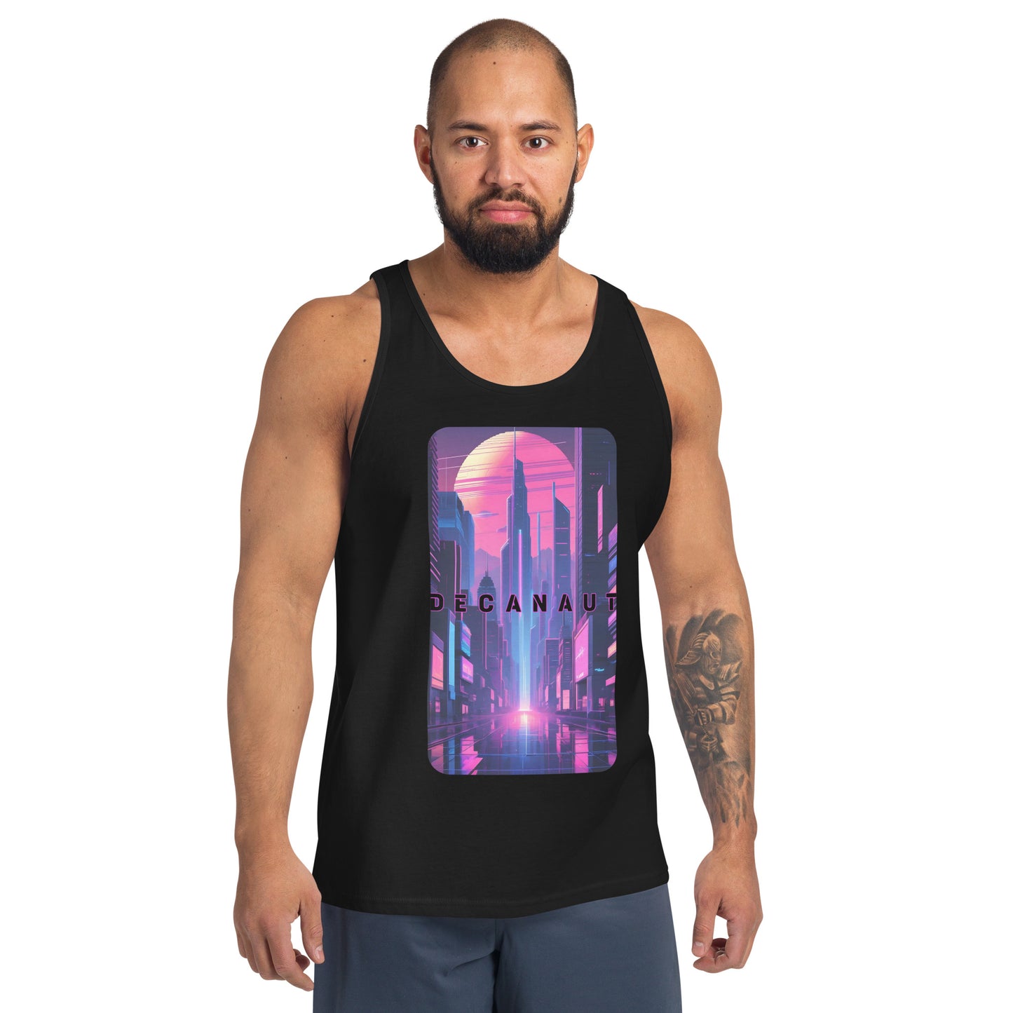 Synthwave City Tank Top