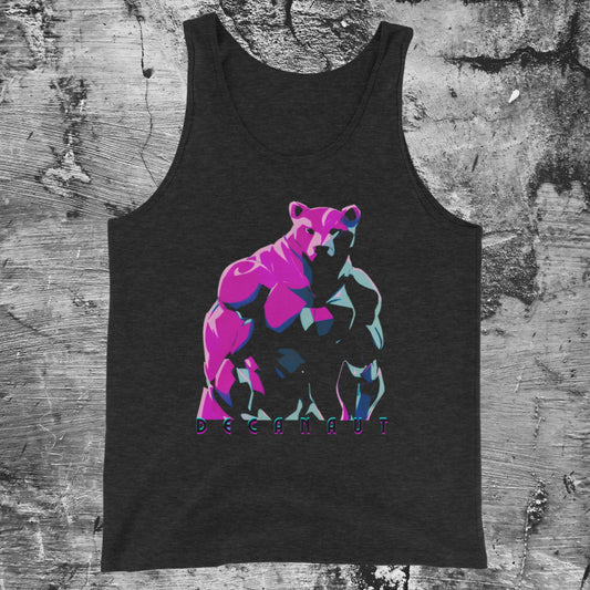 Decanaut Polar Bear Cotton Tank Top