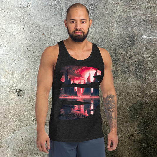 Crimson Storm Tank Top