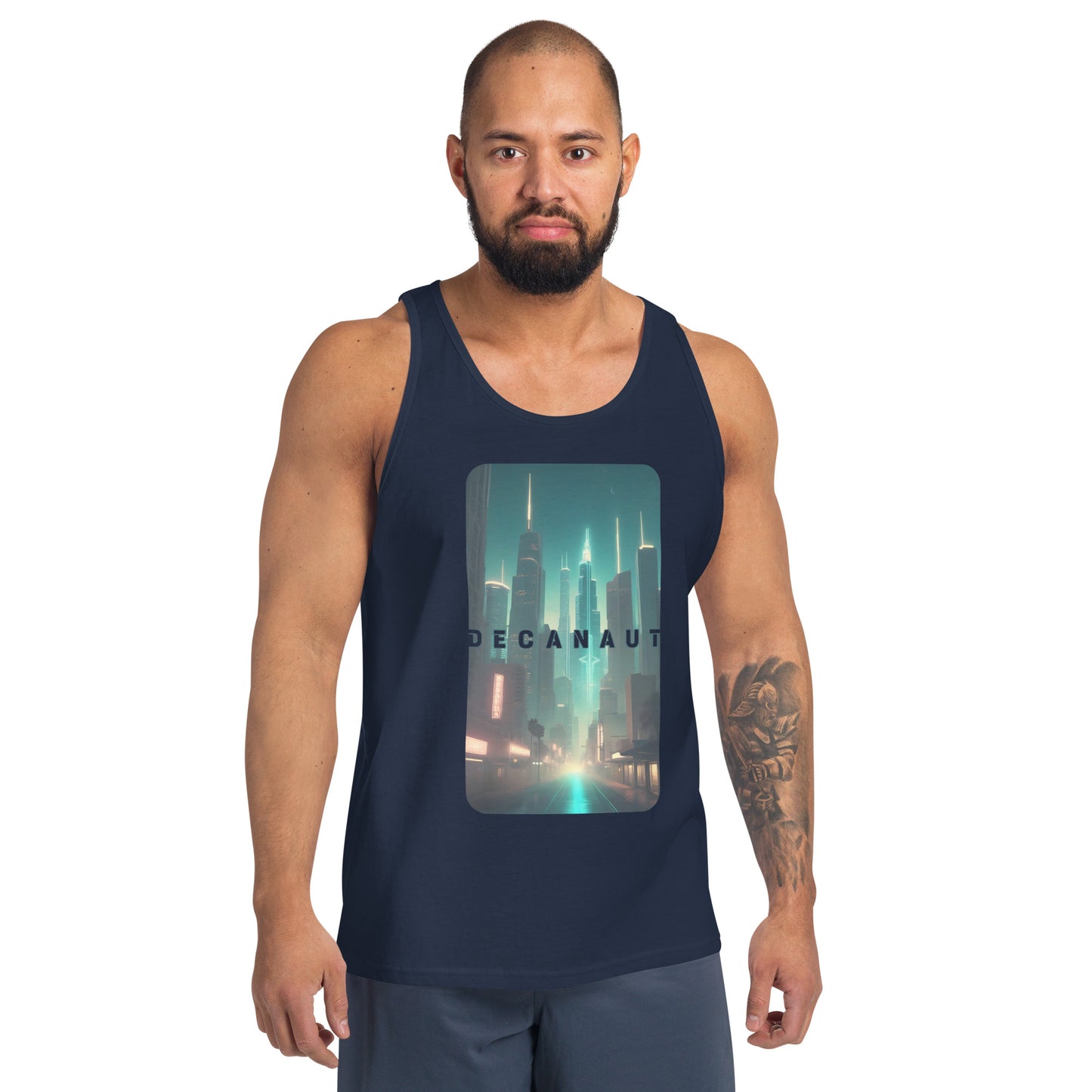 Midnight LA Full Scene Tank Top