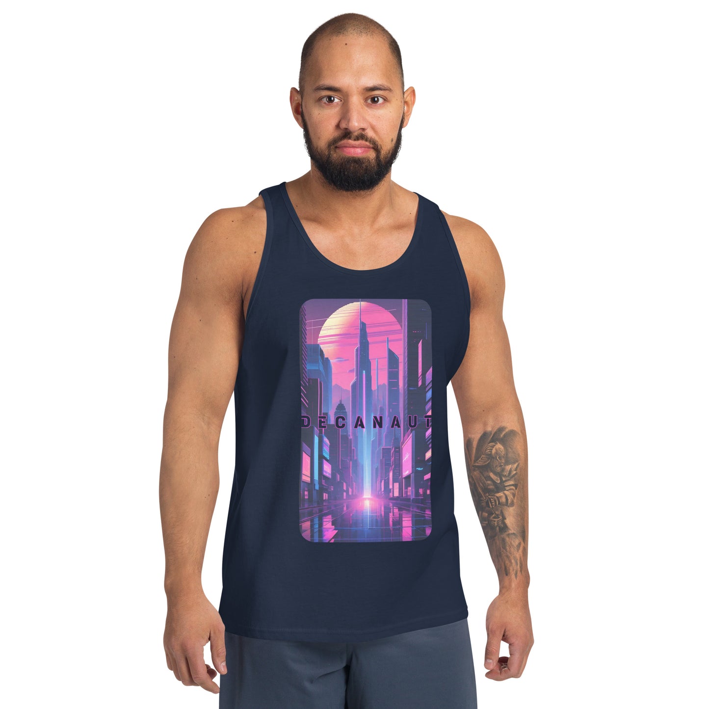 Synthwave City Tank Top