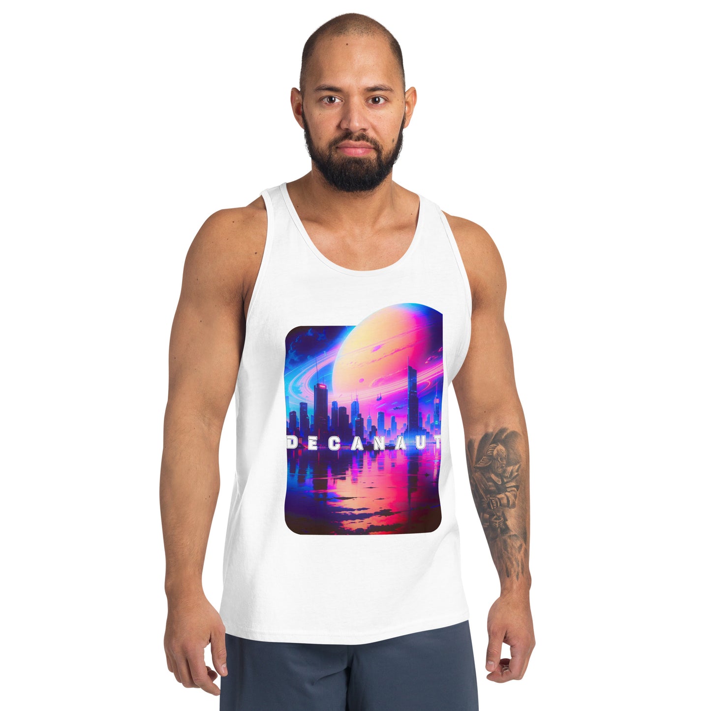 Retro Saturn Tank Top