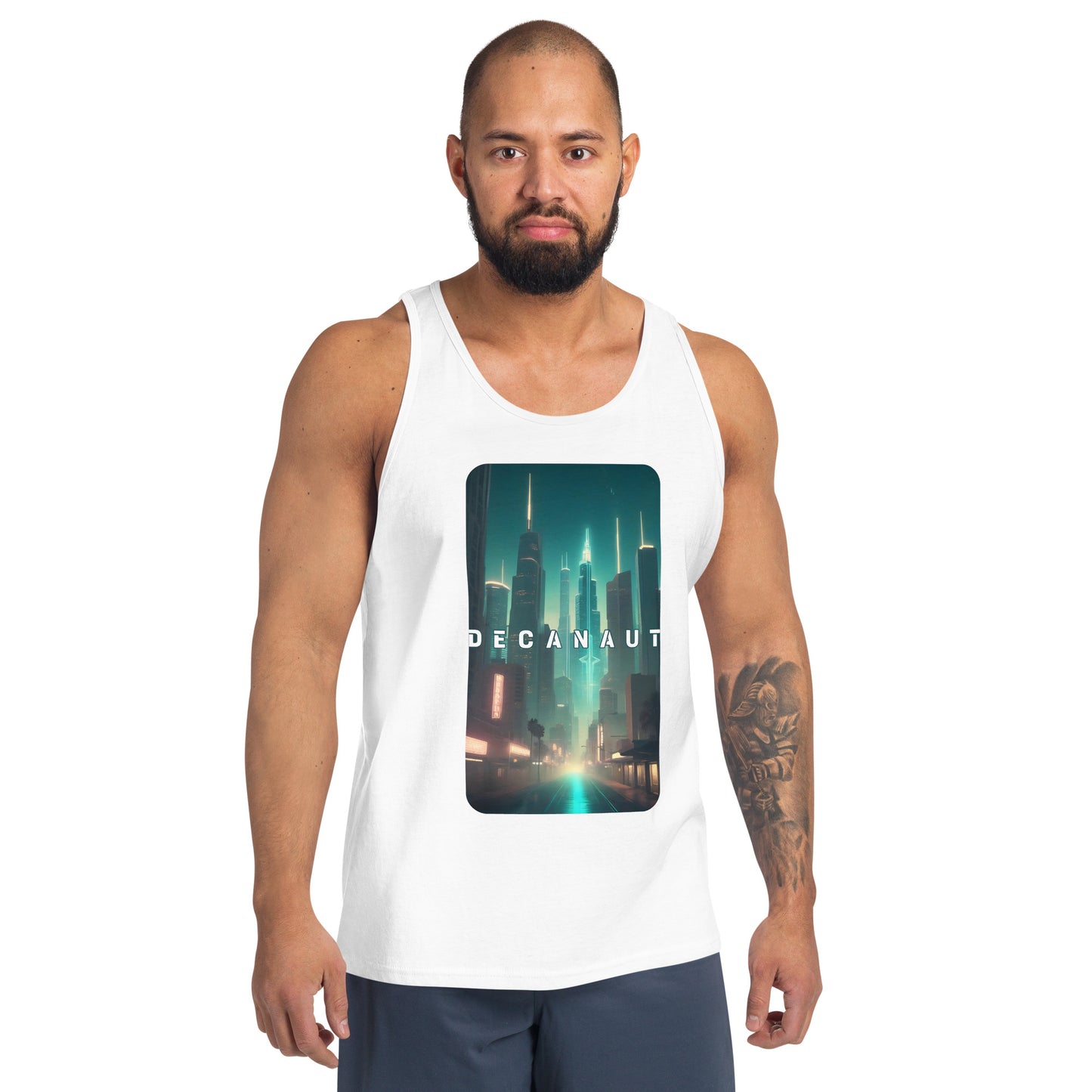 Midnight LA Full Scene Tank Top