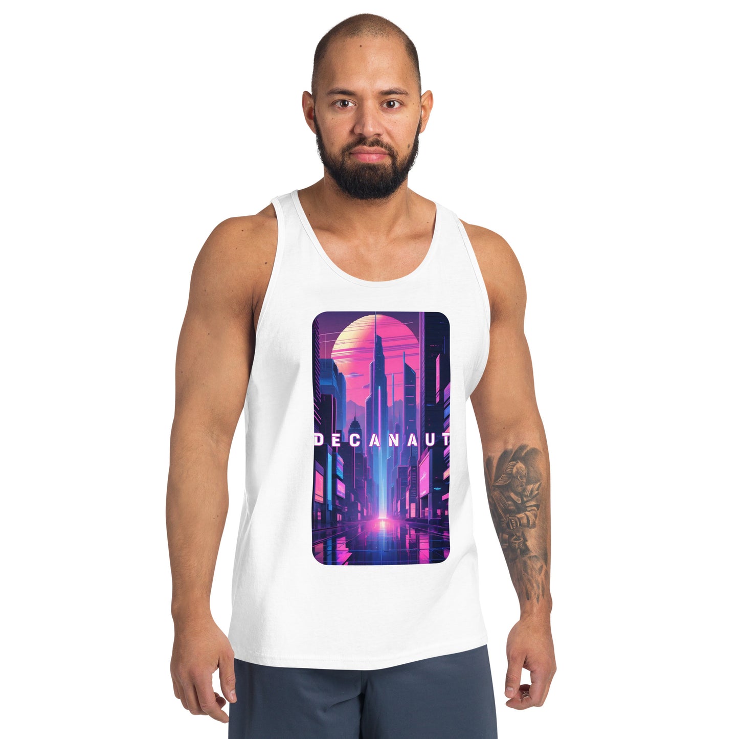 Synthwave City Tank Top