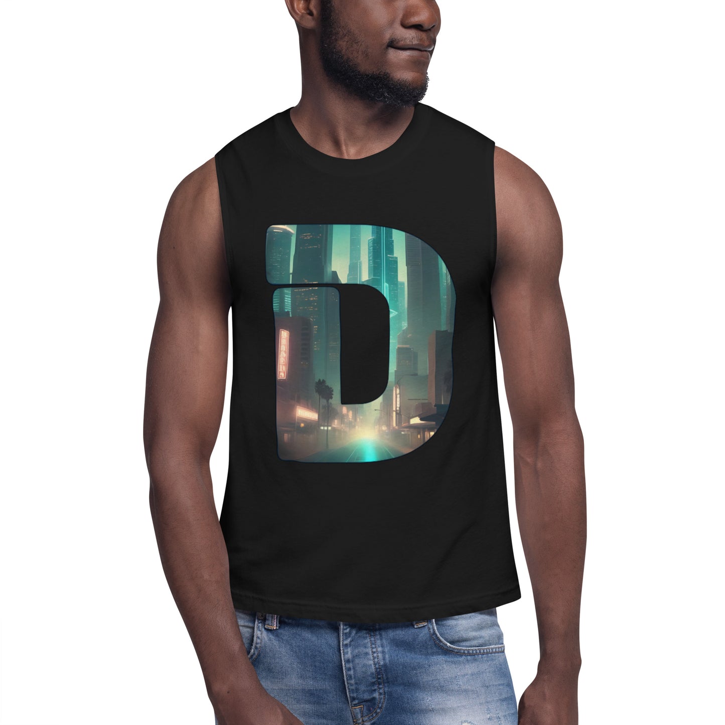 LA Midnight Sleeveless T-Shirt