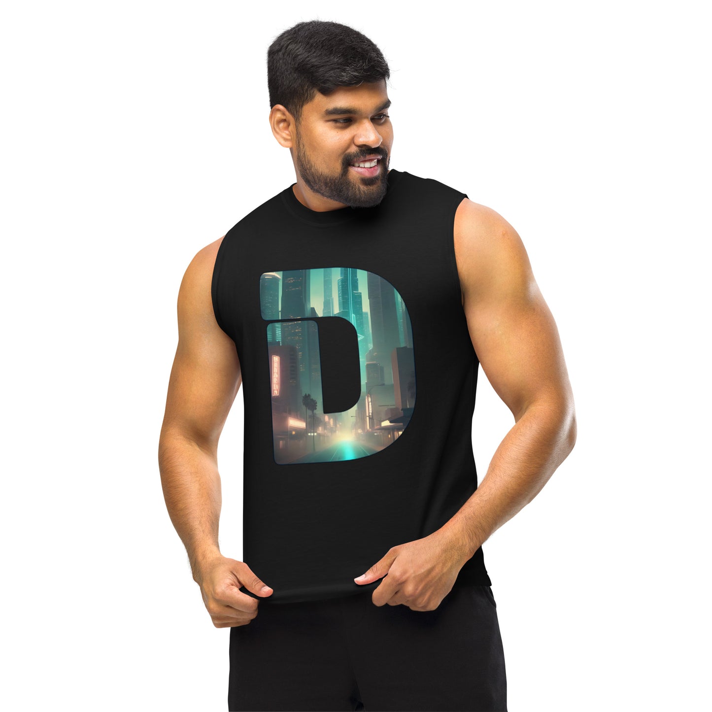 LA Midnight Sleeveless T-Shirt