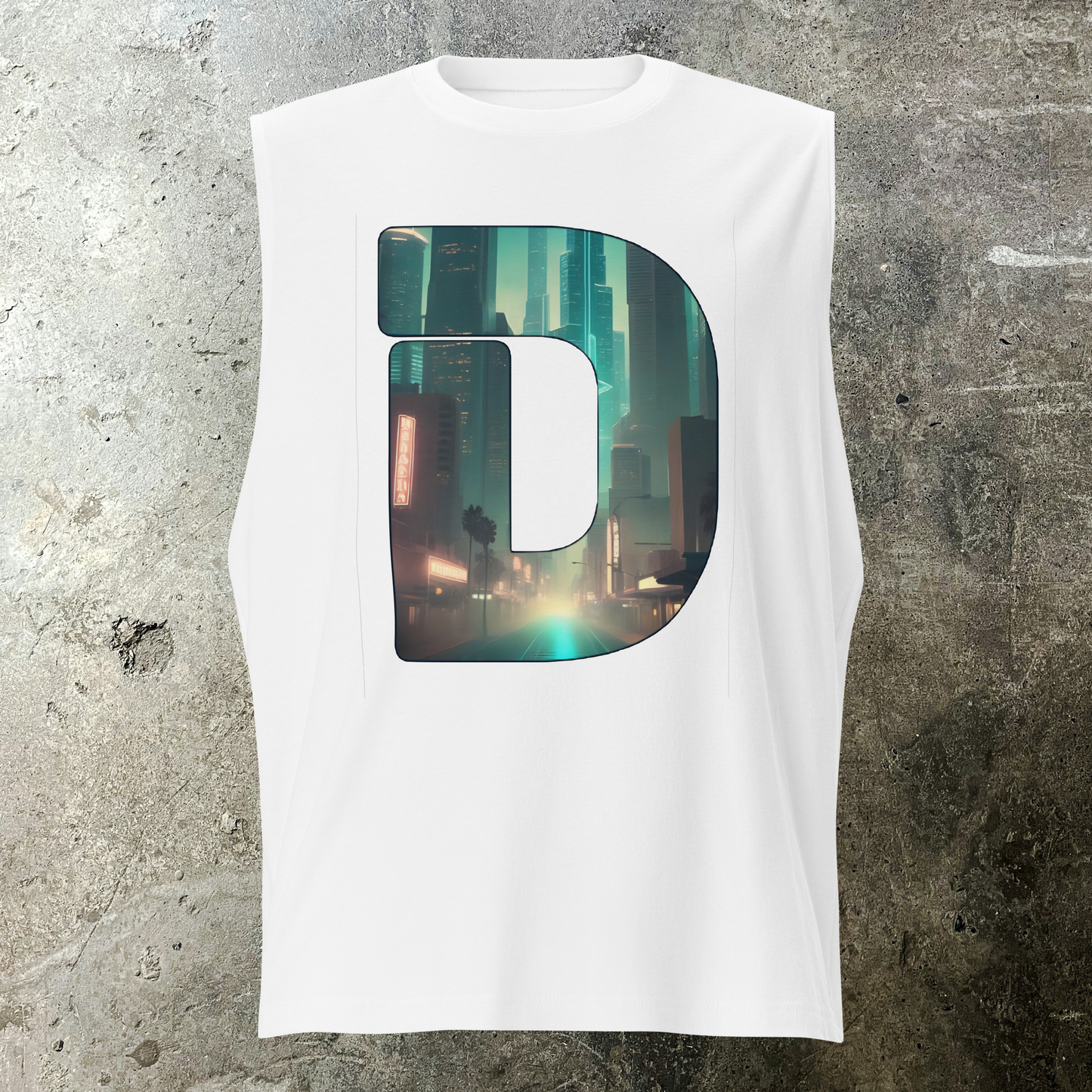 LA Midnight Sleeveless T-Shirt