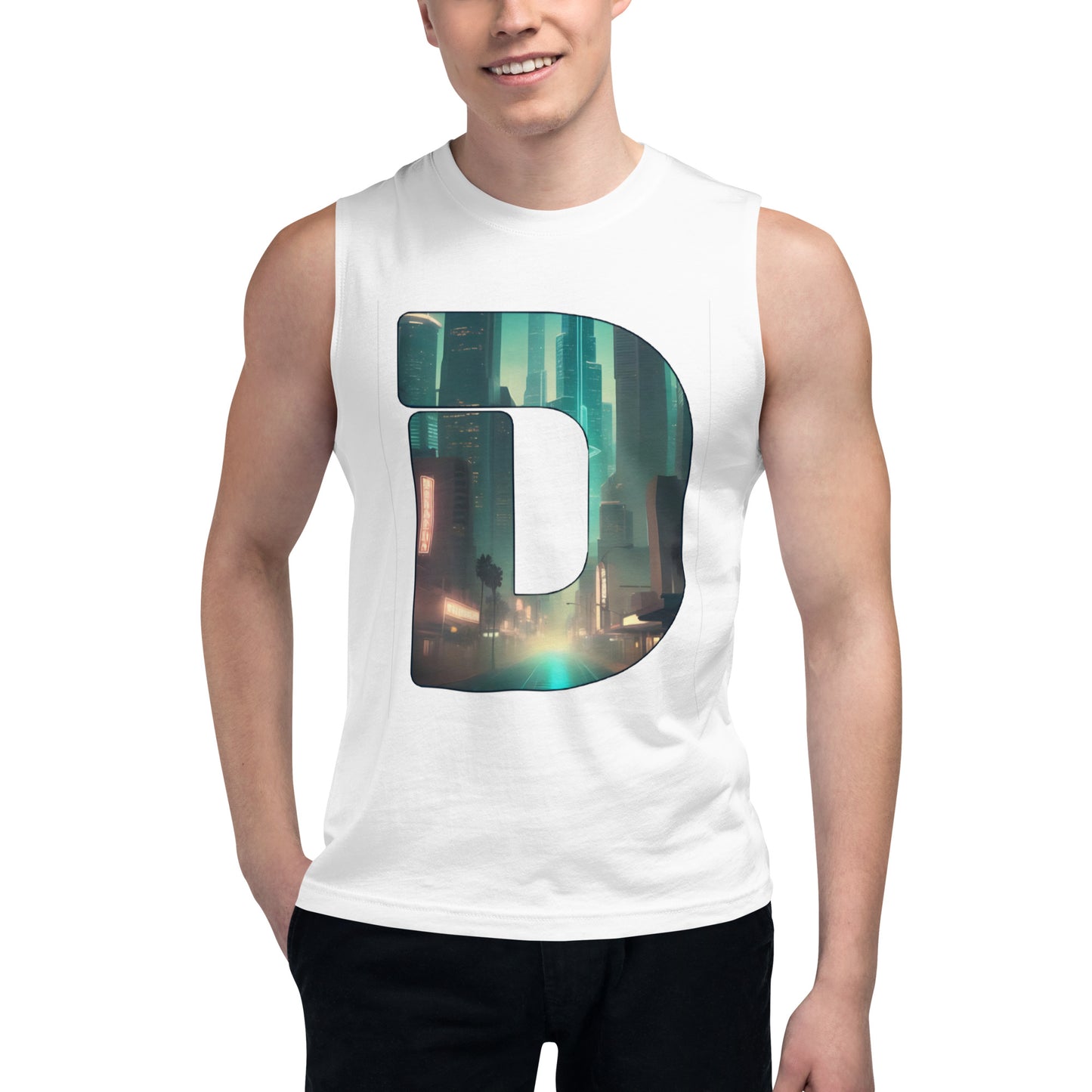 LA Midnight Sleeveless T-Shirt