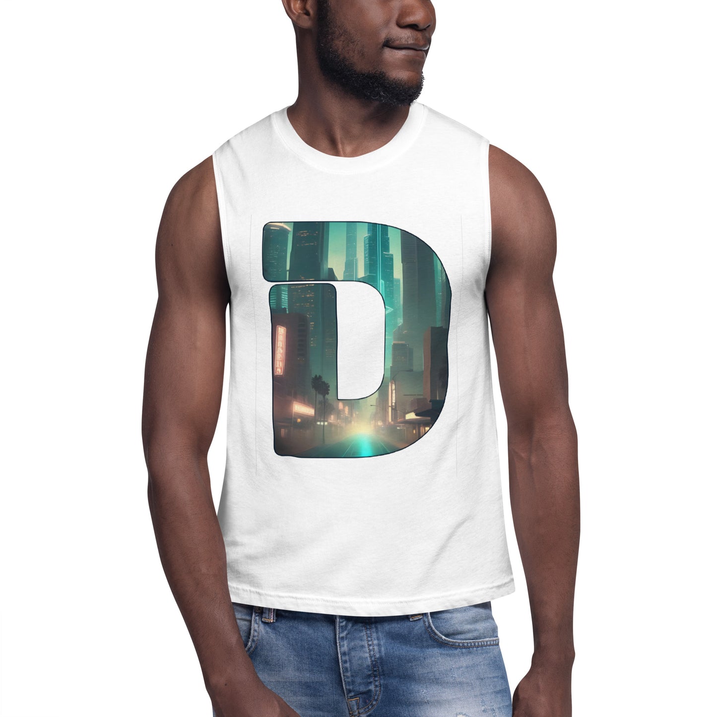 LA Midnight Sleeveless T-Shirt