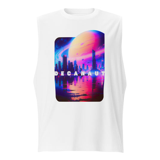 Retro Saturn Sleeveless T-Shirt