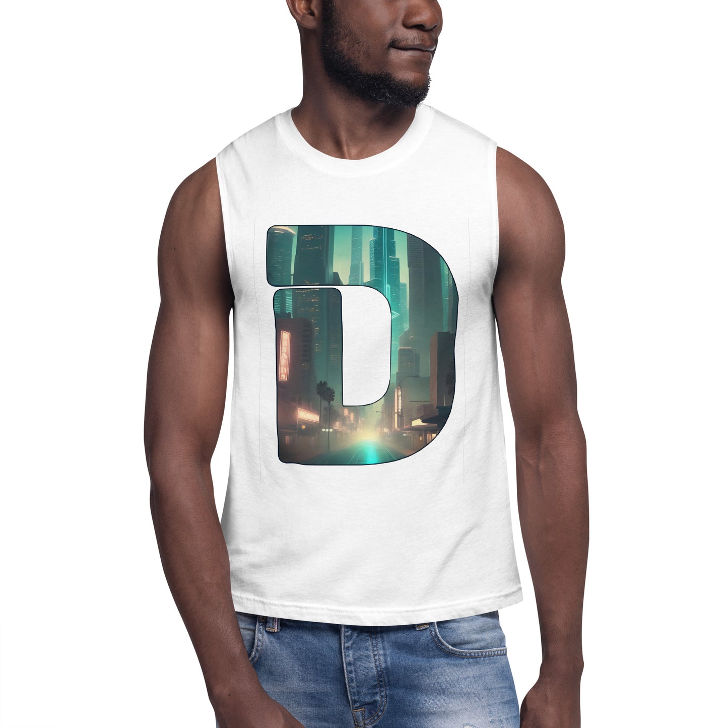 LA Midnight Sleeveless T-Shirt